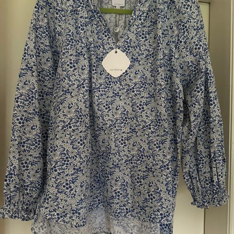 Blomstret bluse Anemone str 40