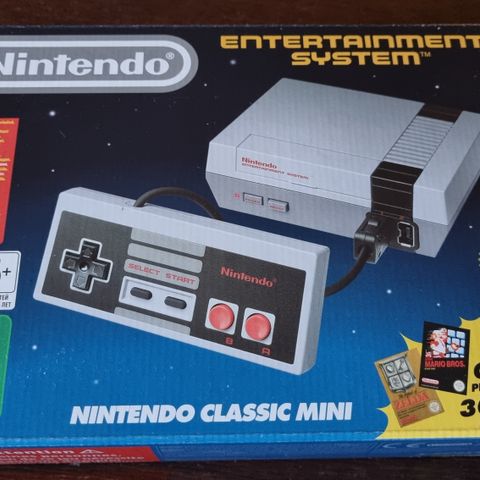 Nintendo Classic Mini med ekstra håndkontroll