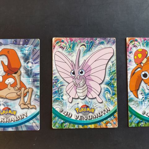 Topps Animation Pokemon kort