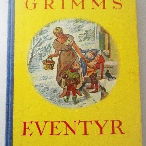 Grimms eventyr 1960-tallet - eventyrbøker - vintage