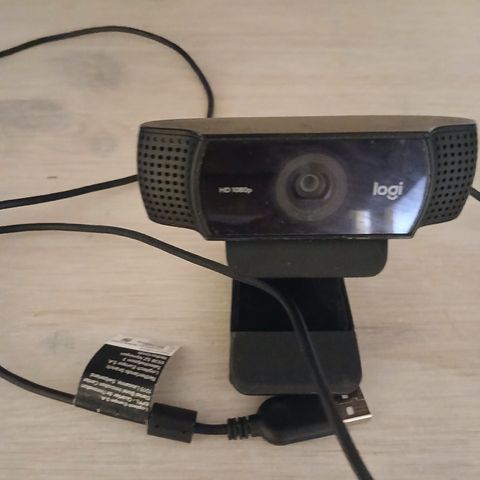 Logitech C922 pro hd stream webkamera