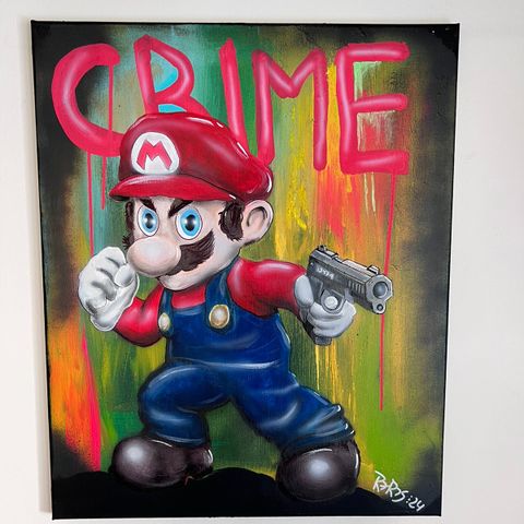Pop art/street art/fan art/Mario