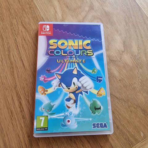 Sonic Colors Ultimate spill til Nintendo Switch