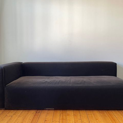 Brun sofa fra Sits