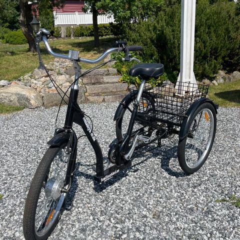 El-sykkel/ trehjuls sykkel