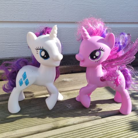 My litle Pony figurer som snakker- Varity og prinsesse Twilight Sparkle