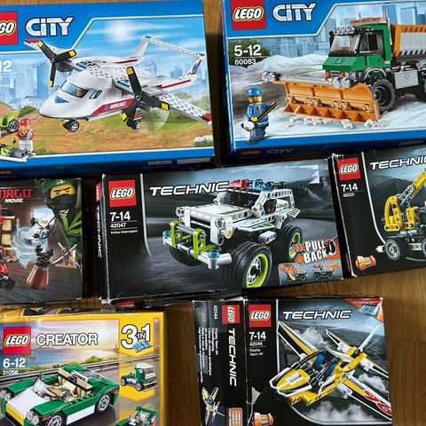 Diverse lego(alt er komplett)