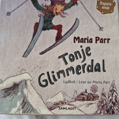 Kr 50 LYDBOK TONJE GLIMMERDAL 5 CD MARIA PARR