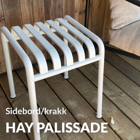 Hay  palissade sidebord/ krakk