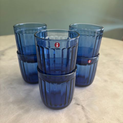 Iittala - Raami vannglass blå