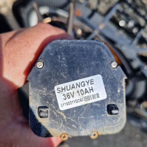 Shuangye 36V 10Ah sykkel batteri