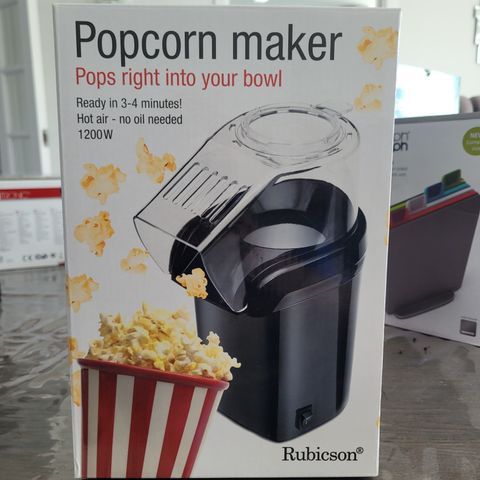 Rubicson Popcorn maker helt ny