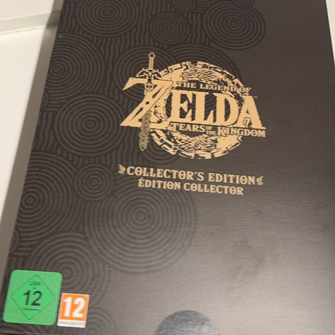 Legend of zelda Tears of The Kingdom Collectors edition