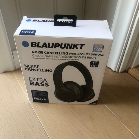 Blaupunkt noise cancelling wireless hodetelefoner