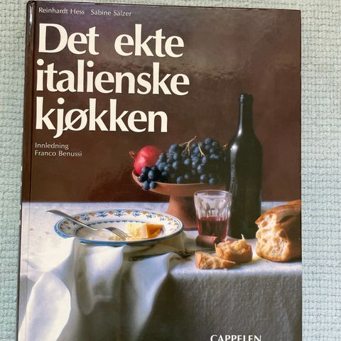 Det ekte italienske kjøkken - Cappelen 1993