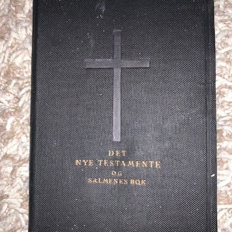 Bibel og Samle Samling Antikk Bok fra 1936 -Det Nye Testamentet og Samles Bok