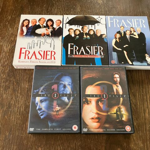 Frasier & X-Files DVD
