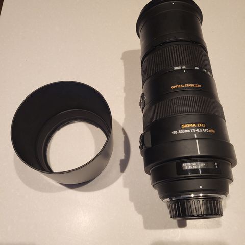 Sigma DG 150-500mm 1:5-6.3 APO HSM