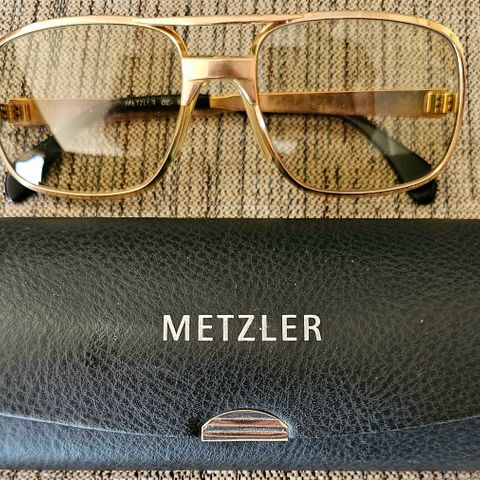 Vintage Metzler aviator solbriller (ca. 1975).