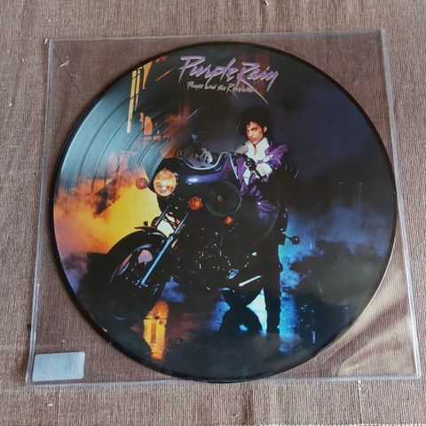 Prince  Purple Rain Limited Vinyl Picture LP Pressing
