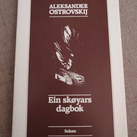 Ein skøyars dagbok - komedie i fem akter av Aleksander Ostrovskij