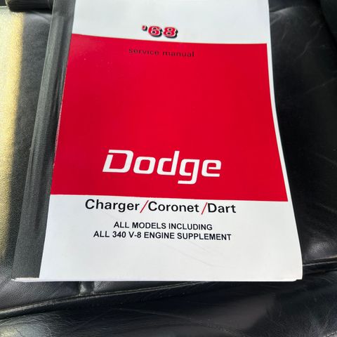 Service Manual: ‘68 Charger/Coronet/Dart