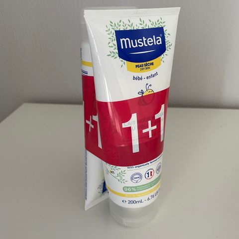 Set of Mustela Nourishing Lotion with Cold cream 200ml for baby