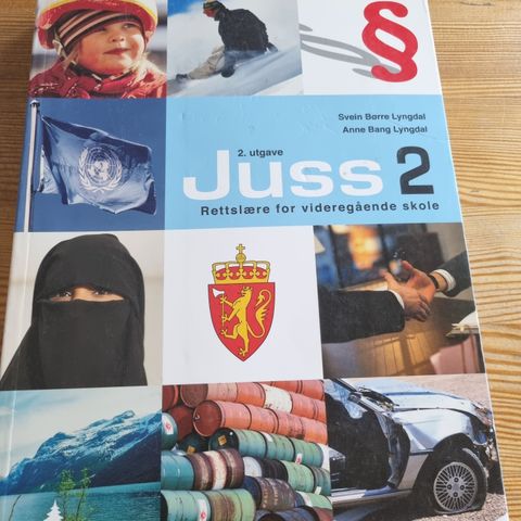 Juss 2 Rettslære for Vgs