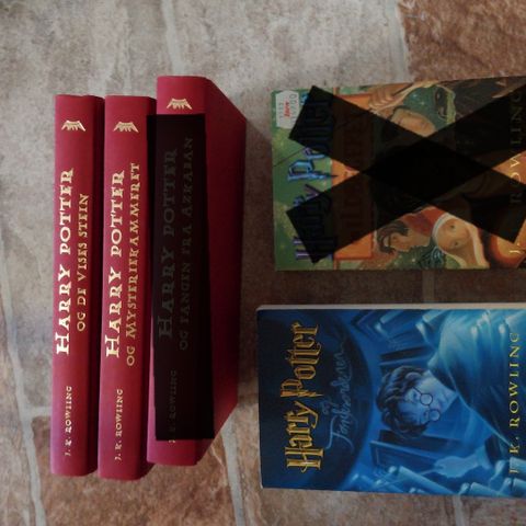 Harry Potter 1,2 og 5