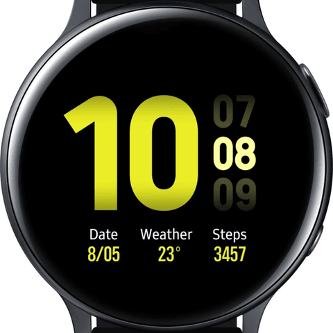 Samsung Galaxy Watch Active 2 smartklokke alu eSIM 44 mm (aqua black)