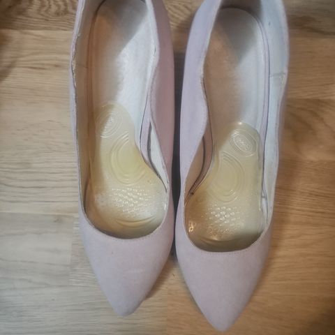 Pumps bianco pudderrosa