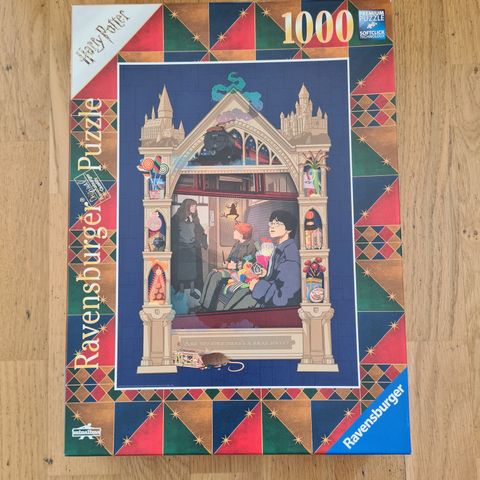 Puslespill 1000 brikker fra Ravensburger Harry Potter