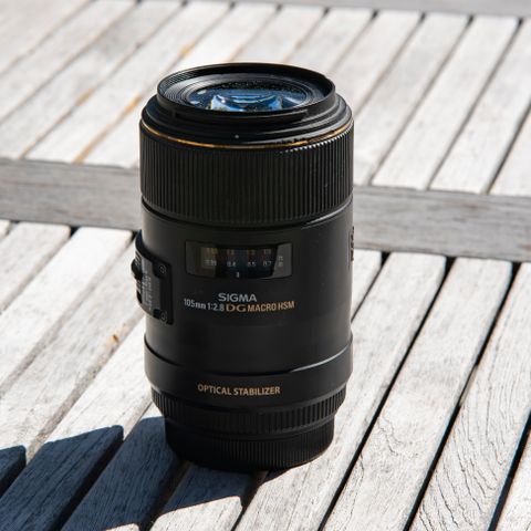 Sigma 105mm f/2.8 EX DG OS HSM Makro for Canon