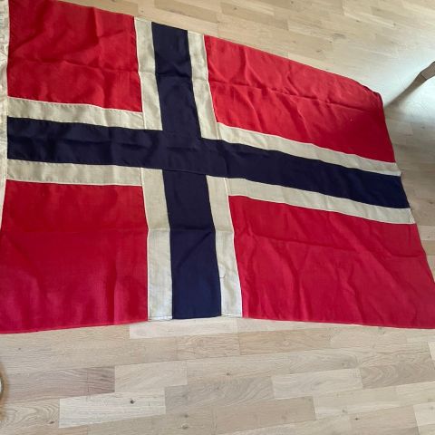 gammelt norsk flagg