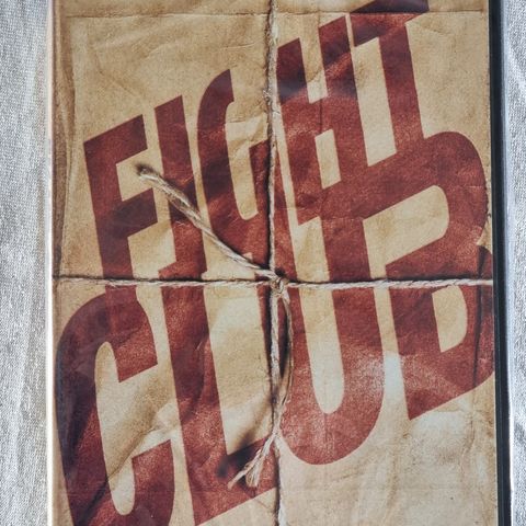 Fight Club DVD ny forseglet norsk tekst