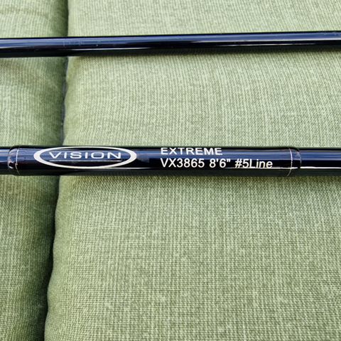 Vision Extreme Vx3865 8'6" #5 fluestang