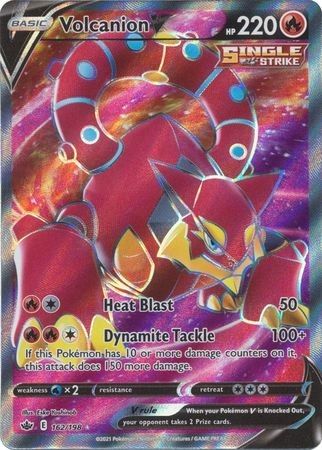 Volcanion V - 162/198 - Full Art