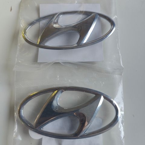 Orginale Hyundai emblemer