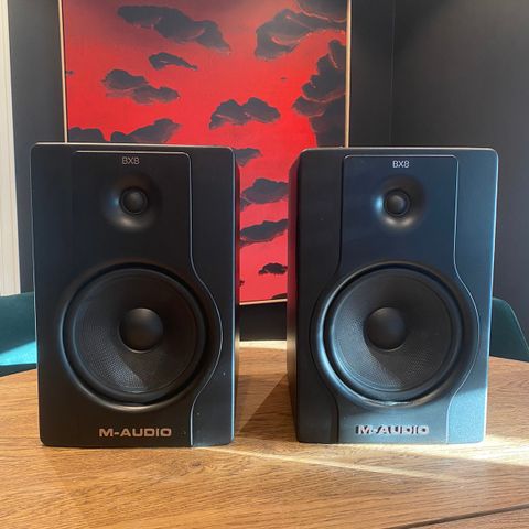 M-Audio BX8 D2 // Pent Brukt // Bra Lyd