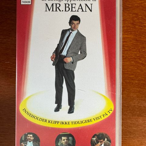 De utrolige opplevelsene til Mr Bean vhs