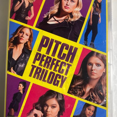 Pitch Perfect Trilogy (DVD - Norsk tekst - NY!)