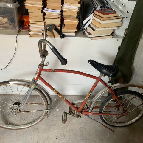 Retro apasje sykkel til salgs.