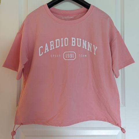 Ny Cardio Bunny T-skjorte rosa