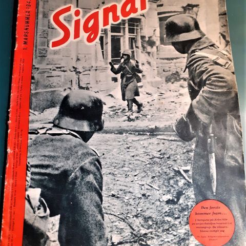 "Signal" - blad fra 2 verdenskrig. Nr. 5  Mars 1942