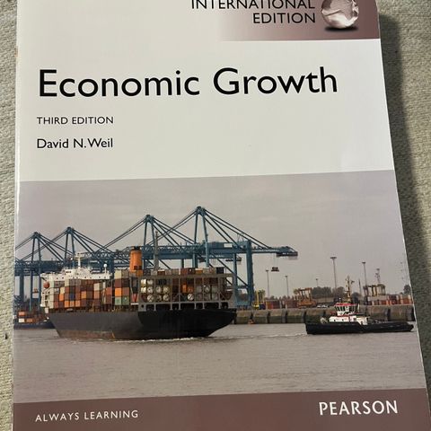 Economic Growth - Weil, David