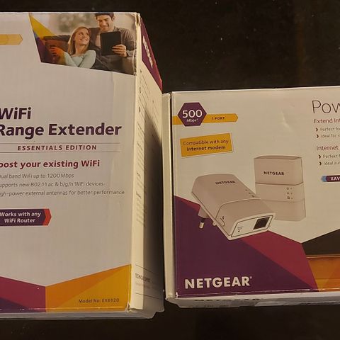 Netgear wifi routers/extenders som ny