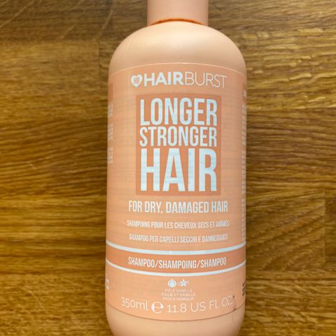 Hairburst Shampoo for Dry, Damaged Hair in Fig & Vanilla 350ml