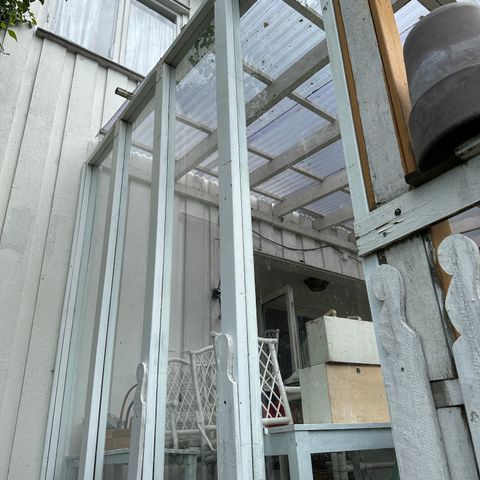 Glassplater til veranda