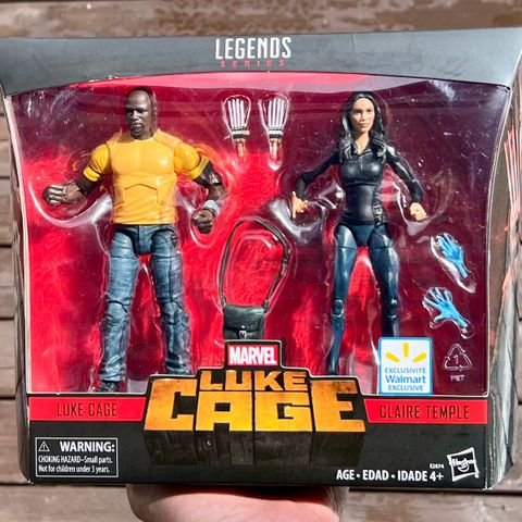 Luke Cage and Claire Temple (6-inch) (2-Pack) / Marvel Legends Series / Hasbro