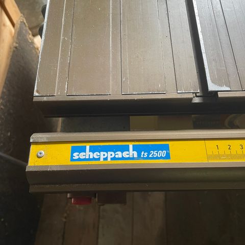 Scheppach TS2500 bordsag